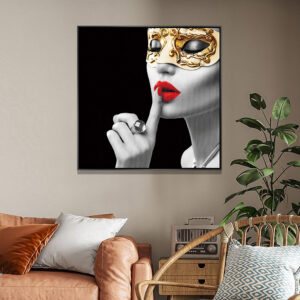 Hotel Toilet Wall Painting Black and White Canvas Painting Home Living Decor