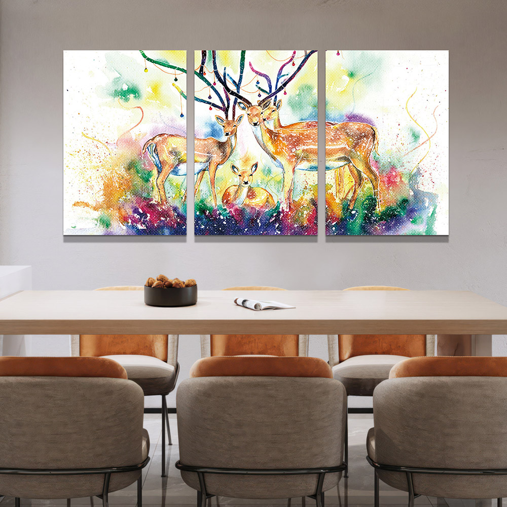 3-iSB-61197ABC-3Panel Frameless Canvas Prints