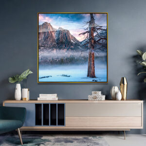 Forest Scenery Canvas Wall Art Frameless Prints Home Decoration