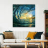 3-iSH-73230C-1Panel Frameless Canvas Prints