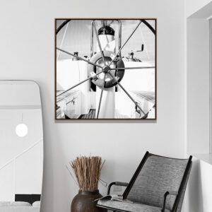 Frameless Canvas Prints Home Decor Black and White City Building Wall Art Paintings