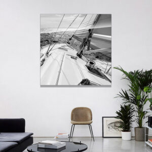 Frameless Glass Prints Black and White Wall Art Paintings Home Decor