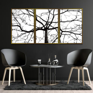 Custom Print Canvas Painting for Living Room 3 Panel Wall Art Landscape Home Decoration