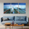 5-iSH-71997ABC-3Panel Frameless Canvas Prints