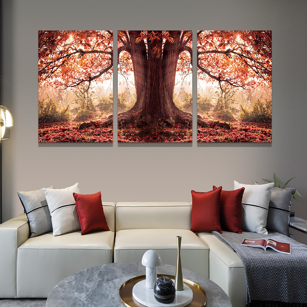 5-iSH-7946ABC-3Panel Frameless Canvas Prints