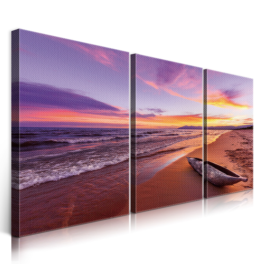 2-iSH-73195ABC-3Panel Frameless Canvas Prints