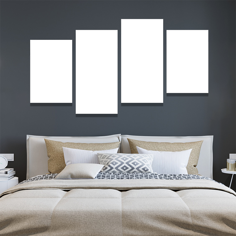 3-Custom-4Panel 16-9 Frameless Acrylic Prints