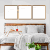 9-Custom-3Panel 3-1 Dazzling Brown Frame Acrylic Prints Wall Art