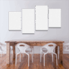 1-Custom-4Panel 16-9 Frameless Canvas Prints