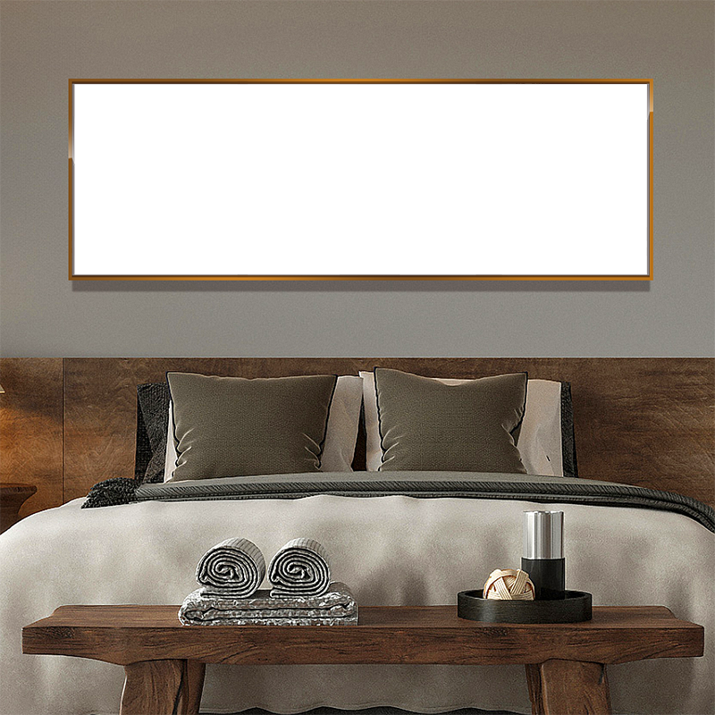 2-Custom-1Panel 3-1 Dazzling Brown Frame Acrylic Prints Wall Art