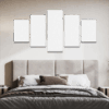 2-Custom-5Panel 2-1 Frameless Canvas Prints