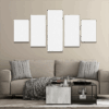 4-Custom-5Panel 2-1 Frameless Canvas Prints