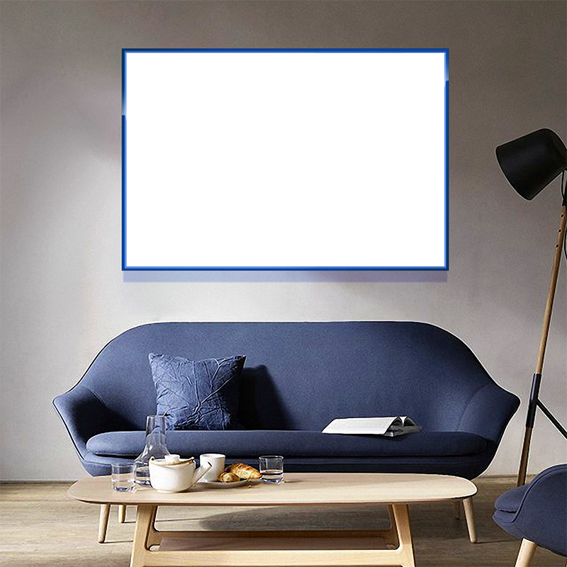 5-Custom-1Panel 3-2 Dazzling Blue Frame Acrylic Prints Wall Art