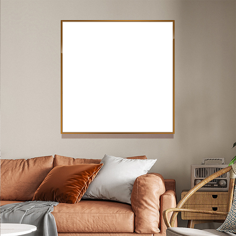 3-Custom-1Panel 1-1 Dazzling Brown Frame Acrylic Prints Wall Art