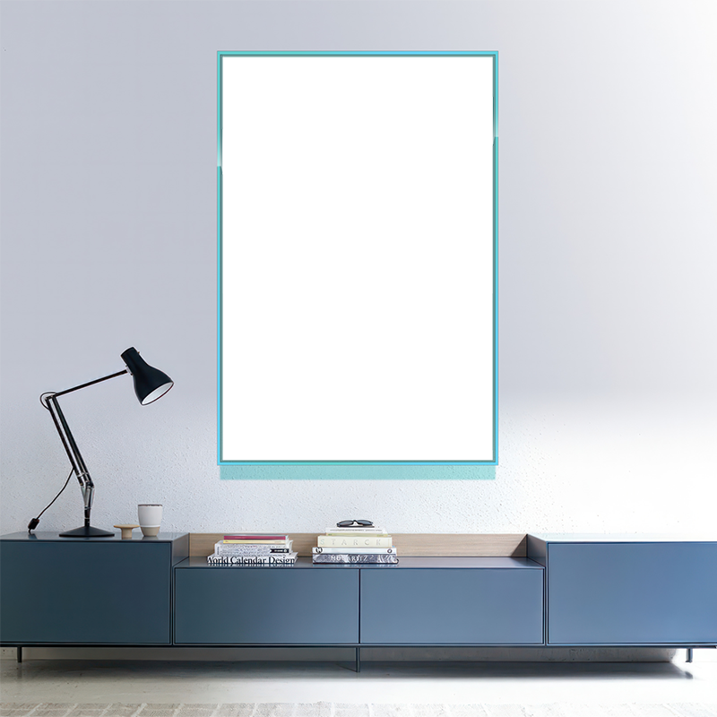 4-Custom-1Panel 2-3 Dazzling Mirrored Frame Acrylic Prints Wall Art