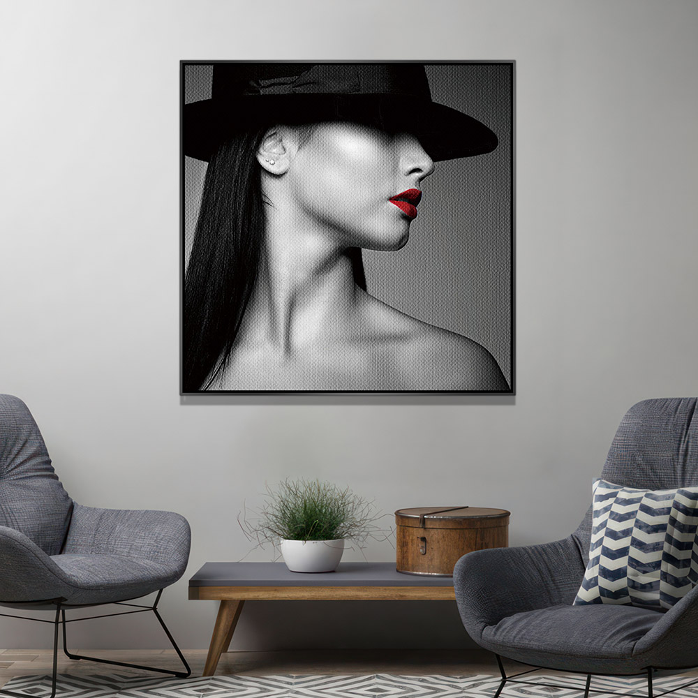 5-iAA-1542-1Panel Black PS Frame Canvas Prints