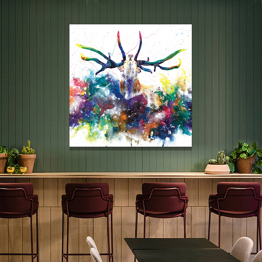 5-iSB-61200A-1Panel Frameless Canvas Prints