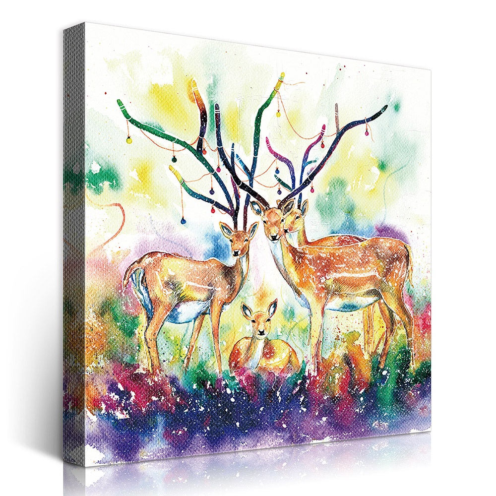 2-iSB-61200B-1Panel Frameless Canvas Prints