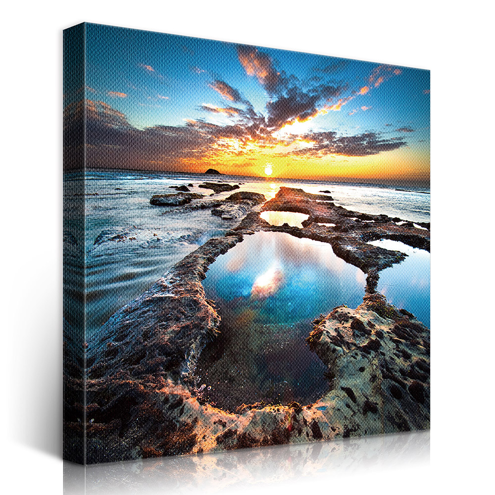 2-iSH-7756-1Panel Frameless Canvas Prints