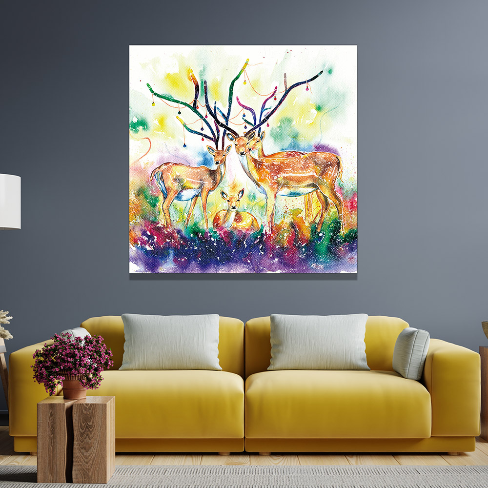 4-iSB-61200B-1Panel Frameless Canvas Prints