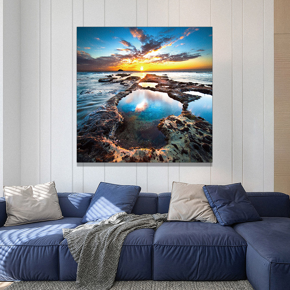 4-iSH-7756-1Panel Frameless Canvas Prints
