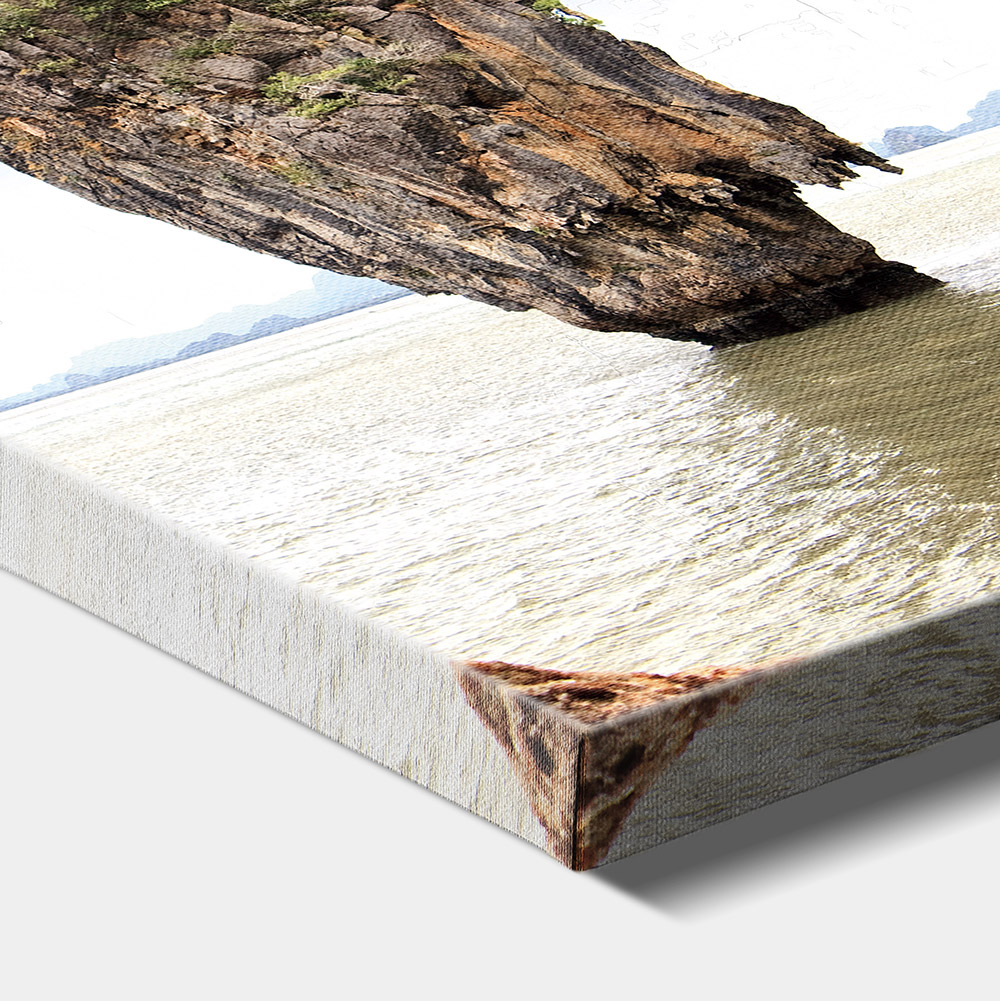 1-iSH-7640ABC-3Panel Frameless Canvas Prints