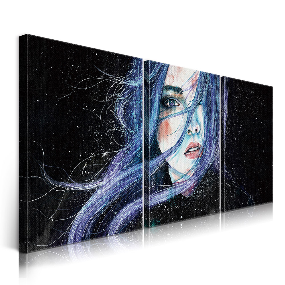 2-iSB-61196ABC-3Panel Frameless Canvas Prints