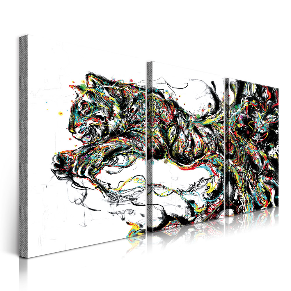 2-iSB-61255ABC-3Panel Frameless Canvas Prints