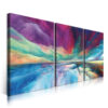 2-iSB-62026ABC-3Panel Frameless Canvas Prints