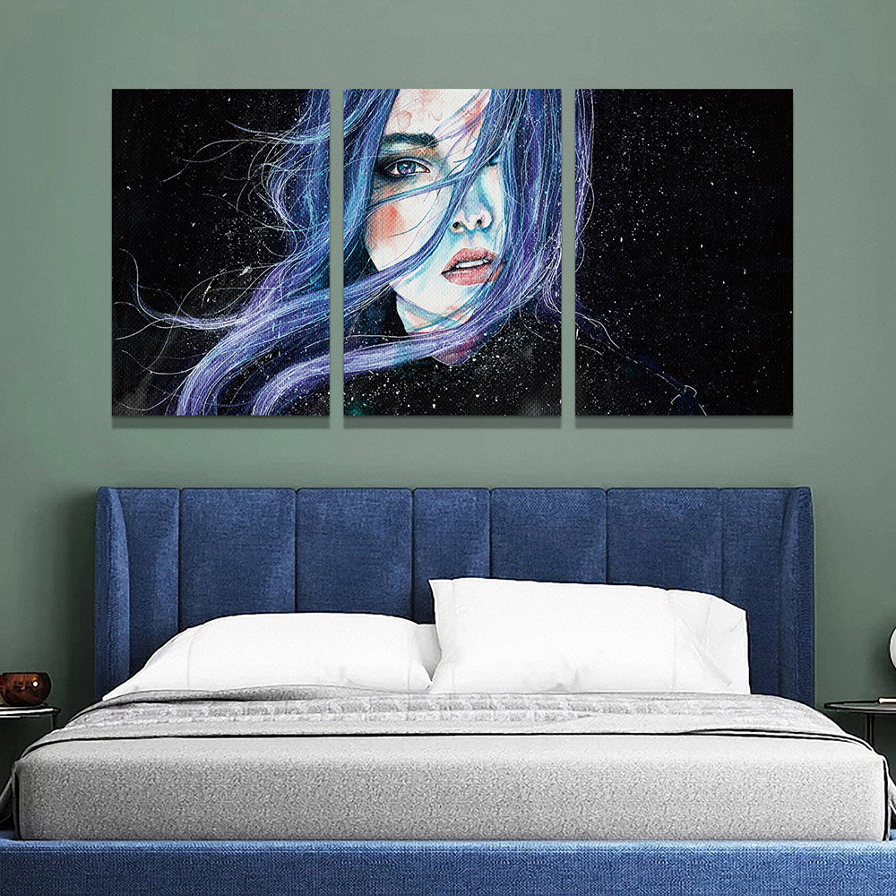 3-iSB-61196ABC-3Panel Frameless Canvas Prints