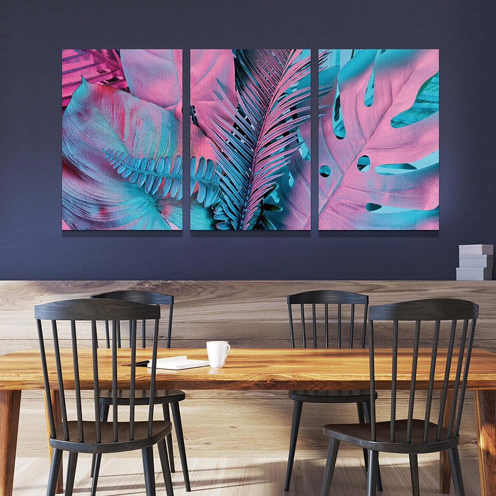 3-iSB-62024ABC-3Panel Frameless Canvas Prints
