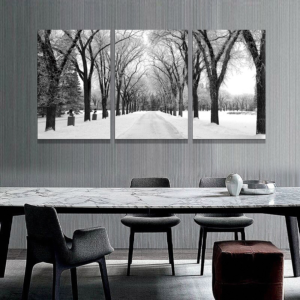 3-iSB-62088ABC-3Panel Frameless Canvas Prints