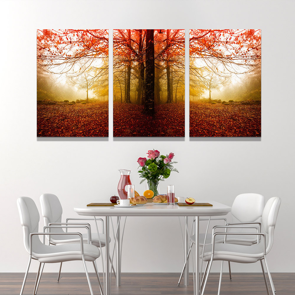 3-iSH-71547ABC-3Panel Frameless Canvas Prints