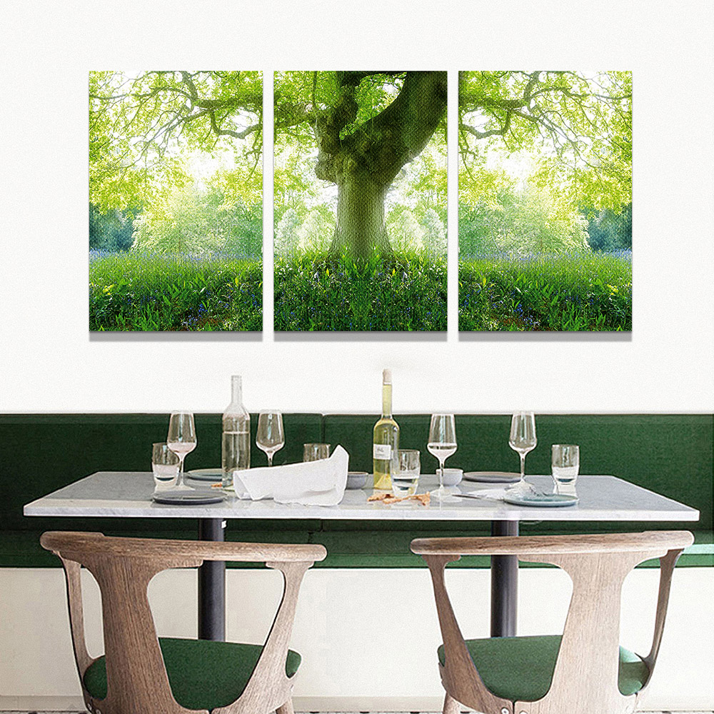 3-iSH-7396ABC-3Panel Frameless Canvas Prints