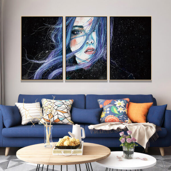Living room decoration Modern Wall Picture Frame Painting Abstract Poster Print Canvas art