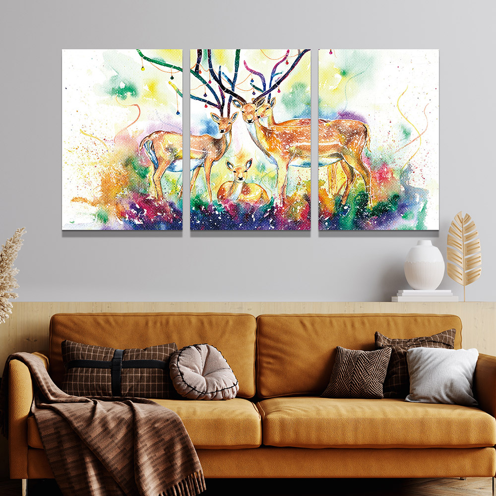 5-iSB-61197ABC-3Panel Frameless Canvas Prints
