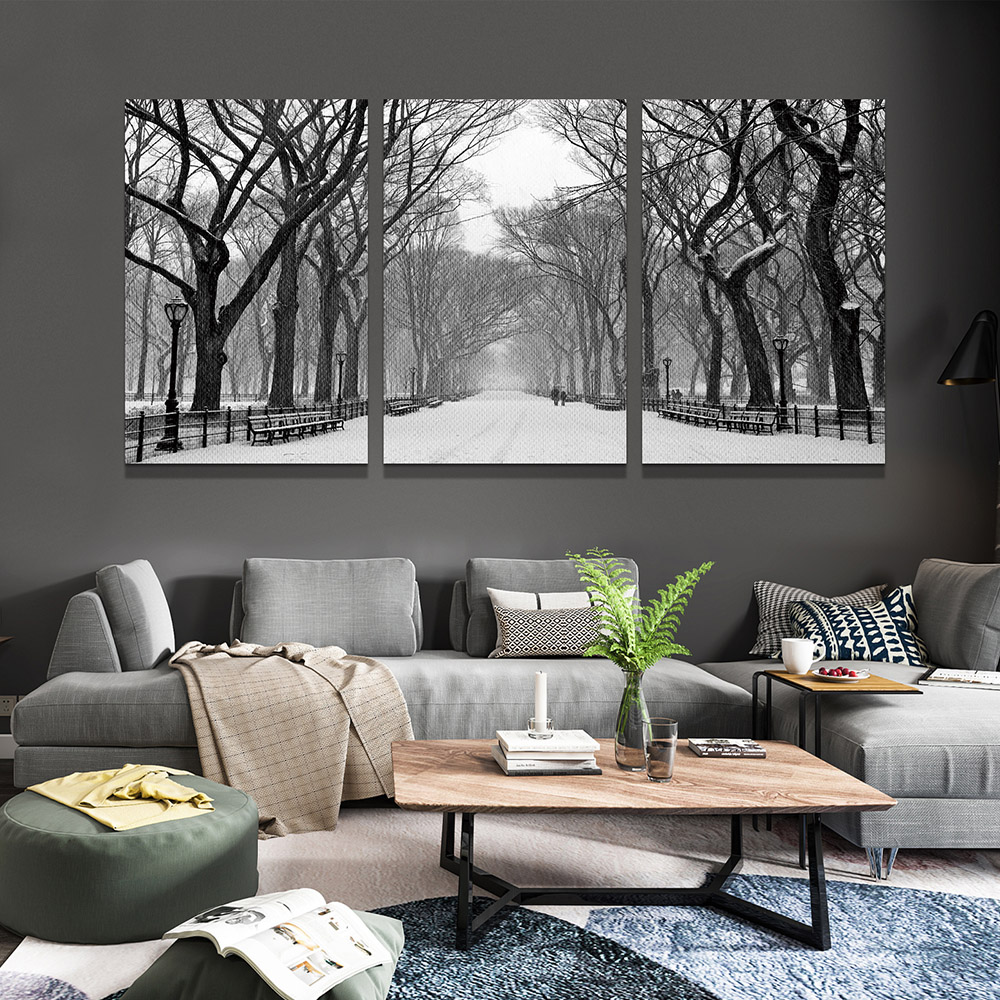 5-iSB-62091ABC-3Panel Frameless Canvas Prints