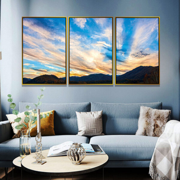 Wholesale Custom Design Framed Wall Art Paintings for Living Room Home Decorations
