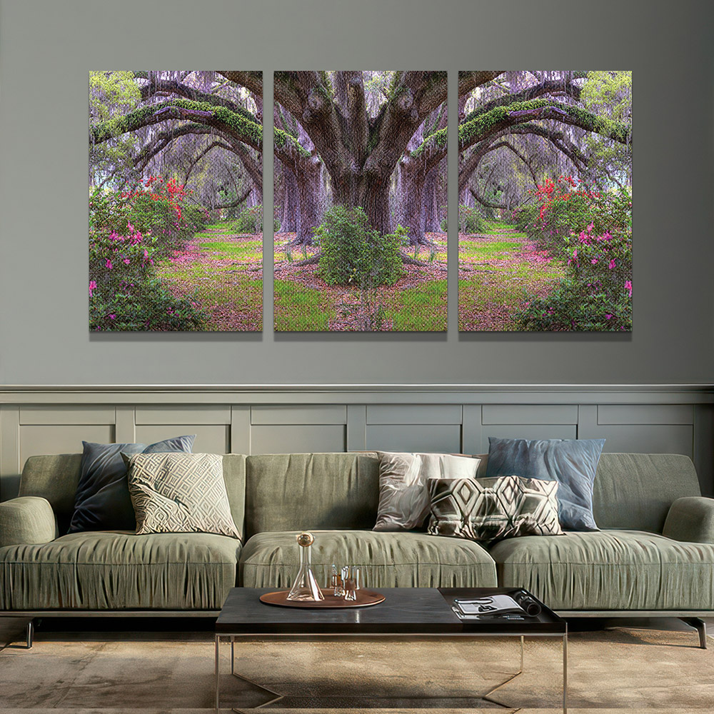 5-iSH-7632ABC-3Panel Frameless Canvas Prints