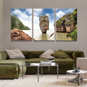 5-iSH-7640ABC-3Panel Frameless Canvas Prints