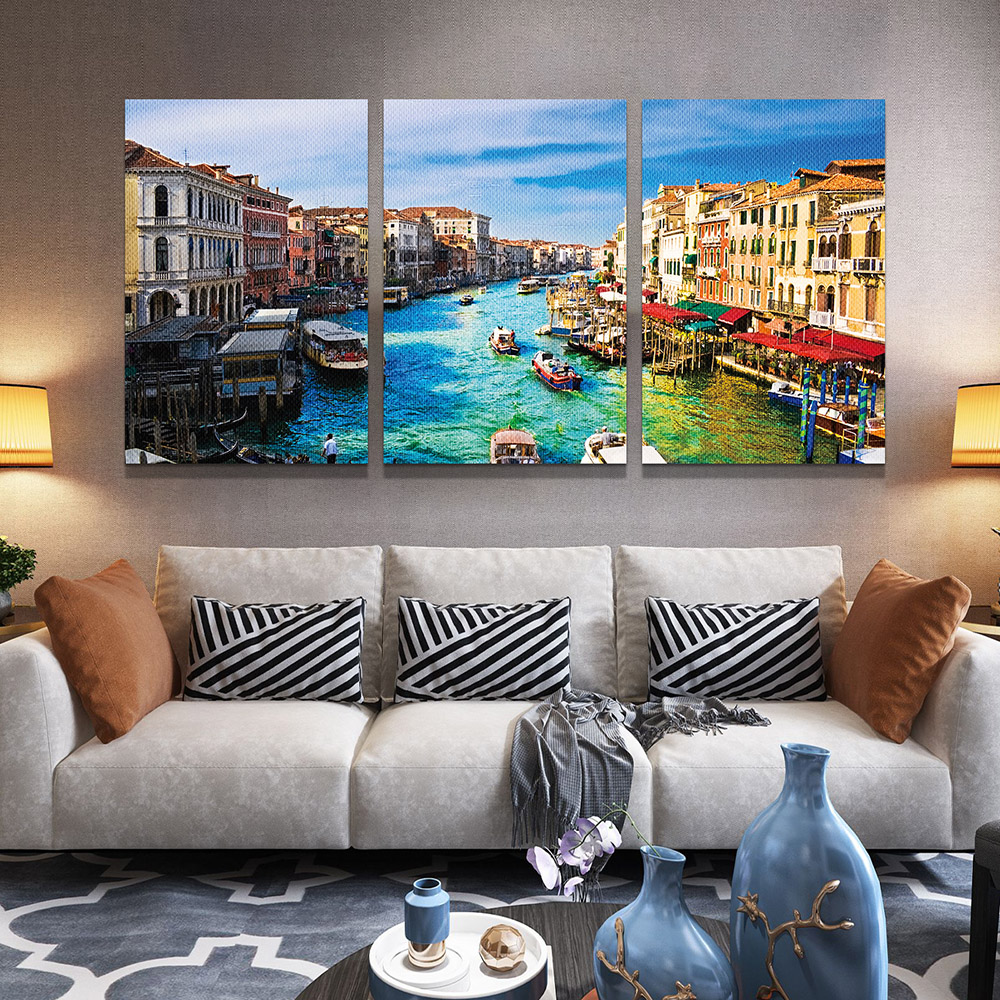 5-iSH-7702ABC-3Panel Frameless Canvas Prints
